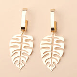 Women's Hollow Leaves Earrings – Posh Atomic