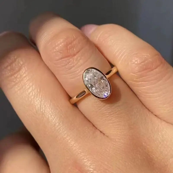 Women's Luxury Ring Golden No6 – Posh Atomic