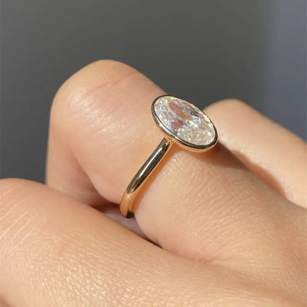 Women's Luxury Ring Golden No7 – Posh Atomic