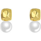 Women's Metal High-grade Temperamental Pearl Stud Earrings – Posh Atomic