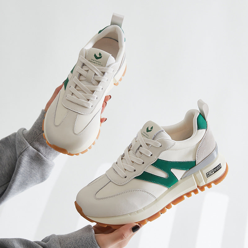 Women's Trendy Casual Running Shoes Green – Posh Atomic