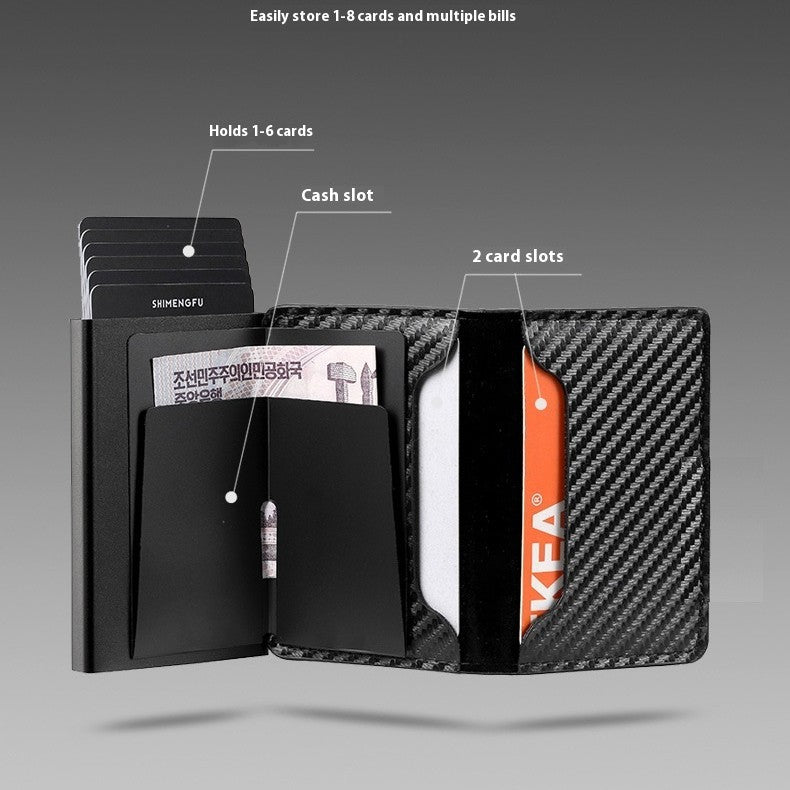Men's Aluminum Alloy Wallet