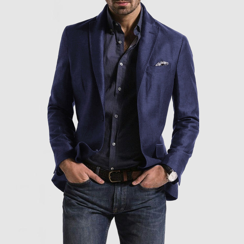 Men's Double Button Suit Jacket