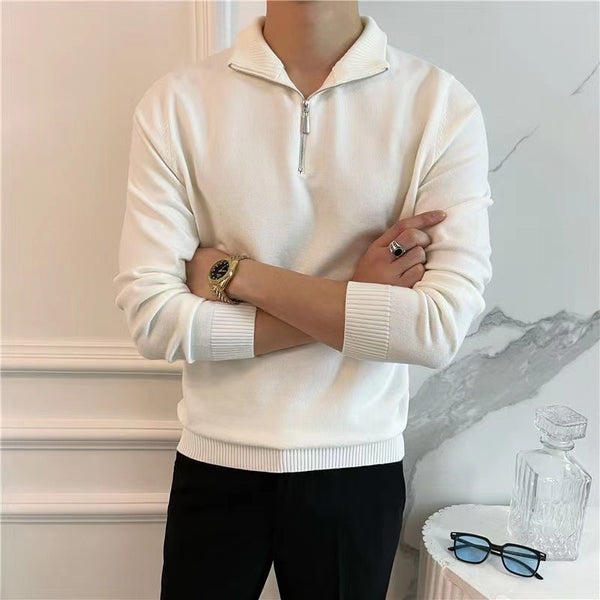 Men's Half Pullover Sweater