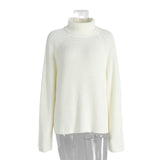 White Pullover Sweater For Women