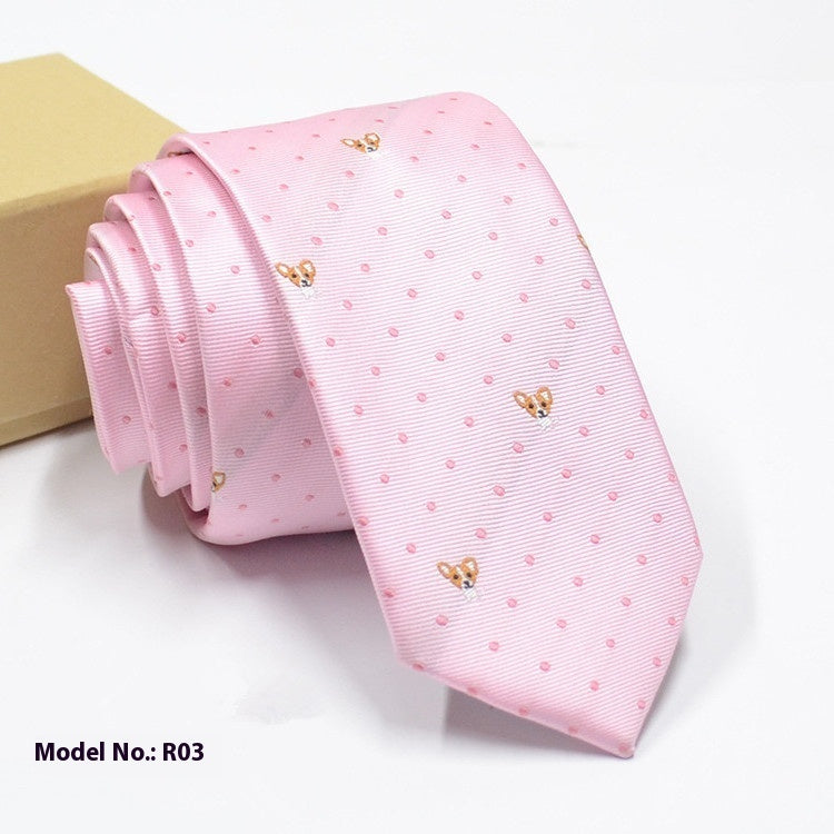 Men's Exquisite Jacquard Tie