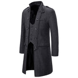 Men's Herringbone Overcoat