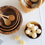 Natural Wooden Salad Bowl