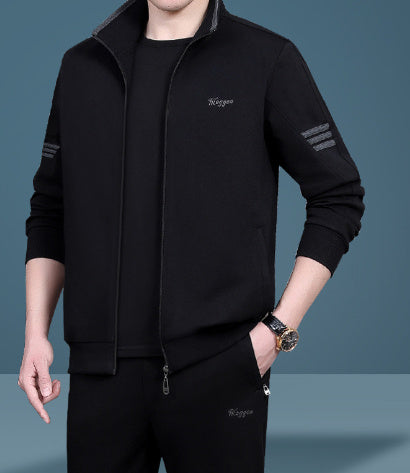 Dad High-end Casual Three-piece Suit