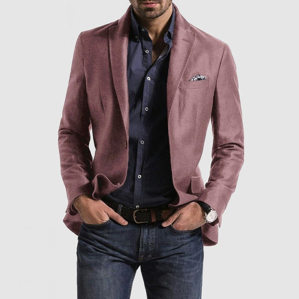 Men's Double Button Suit Jacket