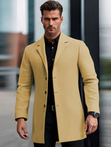 Lapel Slim Coat