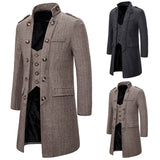 Men's Herringbone Overcoat