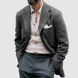 Men's Double Button Suit Jacket
