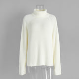 White Pullover Sweater For Women