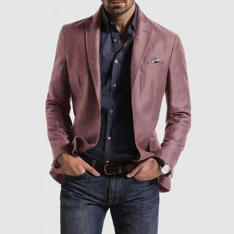 Men's Double Button Suit Jacket