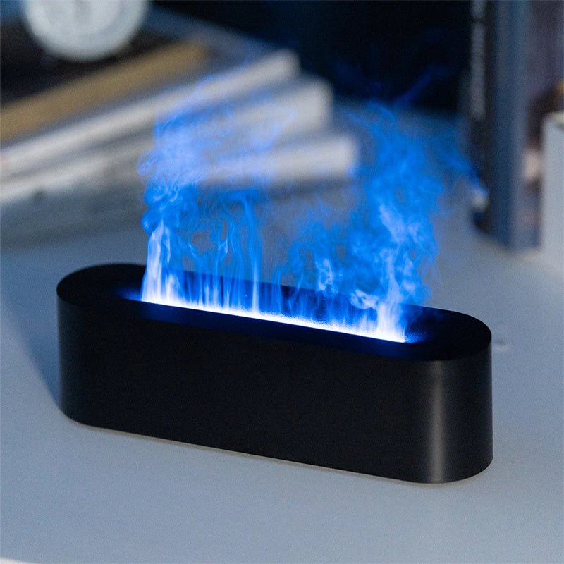 Flame Aroma Diffuser Air Humidifier Ultrasonic Cool Mist