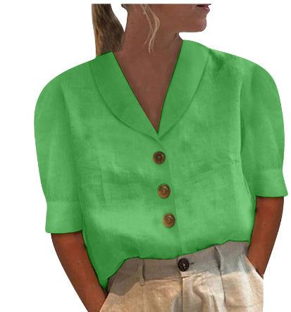 Ladies Linen Top