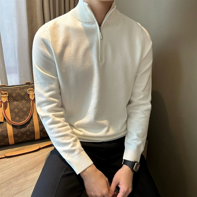 Men's Half Pullover Sweater