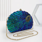 Women's Vintage Beaded One-shoulder Handbag