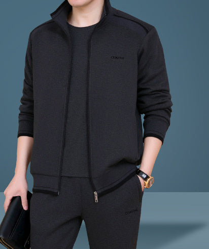 Dad High-end Casual Three-piece Suit
